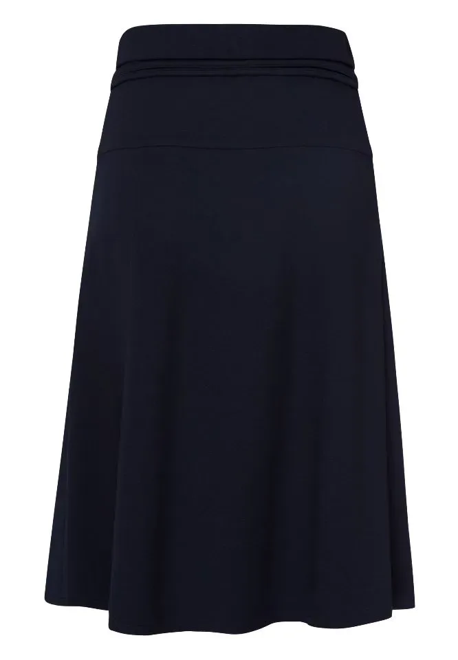 Frank Walder Dames Klok rok: Donker blauw ( WAL.83 )