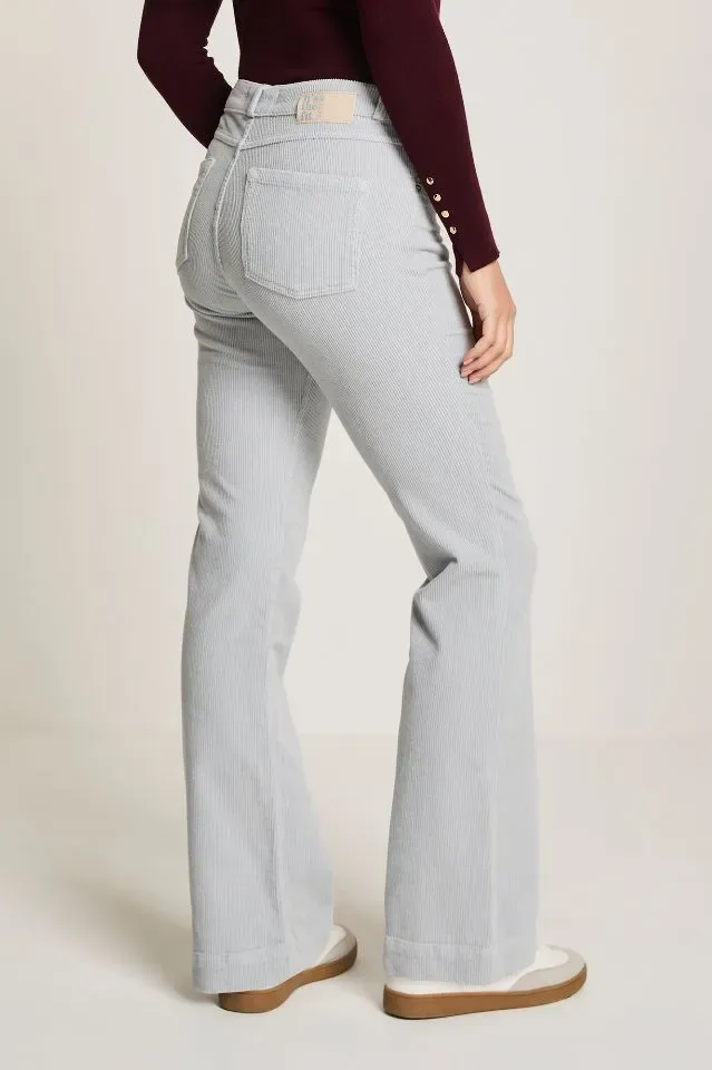 Para Mi Dames Broek: Jade, Vintage corduroy, Dusty Blue ( PARA.374 )