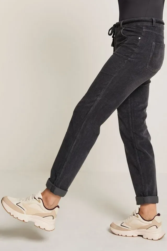 Para Mi Dames Broek: Bobby, Vintage corduroy, Deep Antra ( PARA.375 )