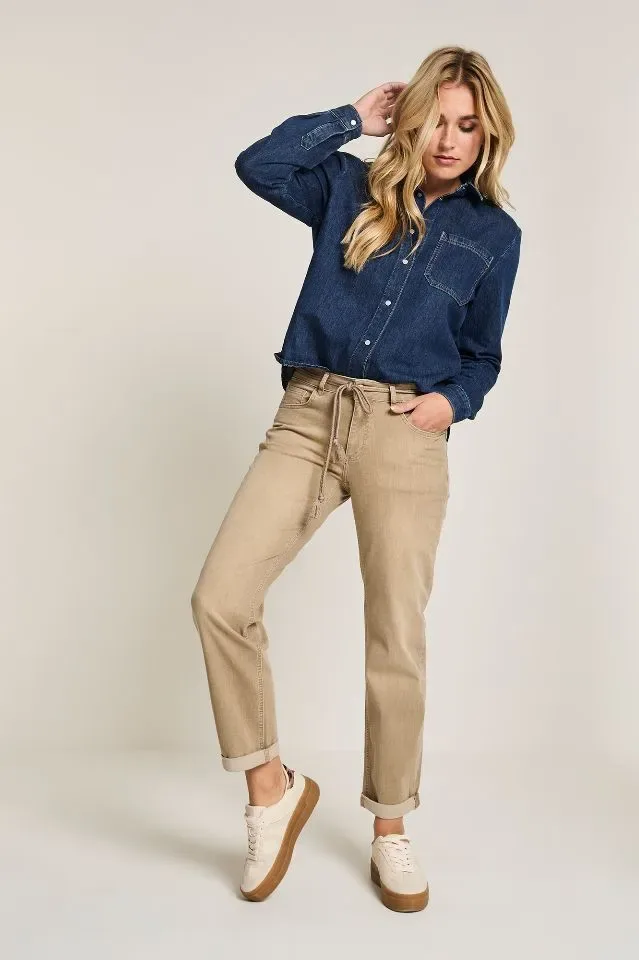 Para Mi Broek: Boddy, Vintage Denim, Beige, L30 ( PARA.373 )