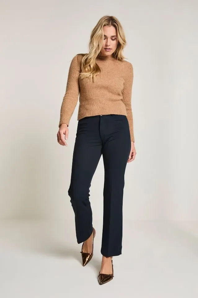 Para Mi Broek: Vayen City, Crepe, Navy ( donker blauw ) ( PARA.370 )