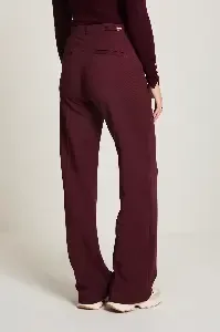 Para Mi Broek: Mira Elastic, Twill Jersey, Burgundy Red L32 ( PARA.368 )