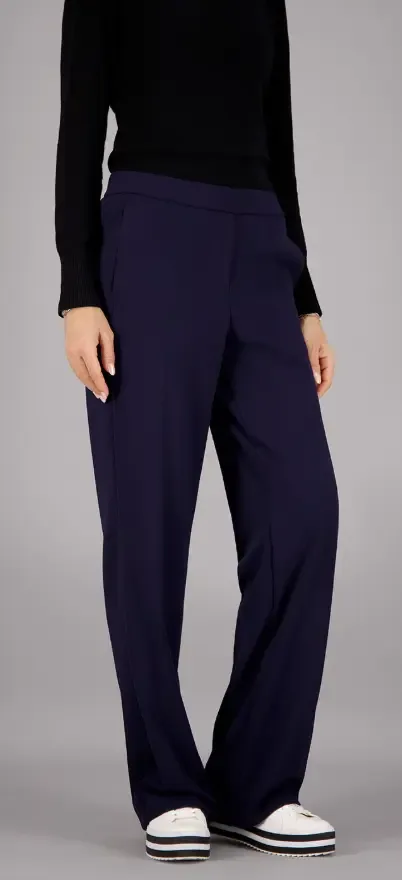 Gardeur Dames broek: Franco800, Blauw, Elastiek in de lenden ( GAR.21 )