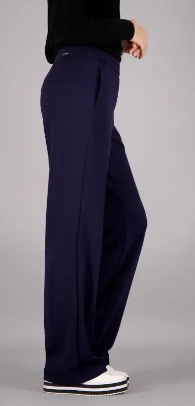 Gardeur Dames broek: Franco800, Blauw, Elastiek in de lenden ( GAR.21 )