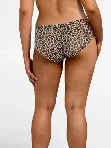 Chantelle softstretch Hipster: Leopard Print, Shorty model, naadloos ( TU: XS/XL ) ( CHAN.1 )