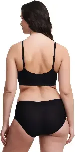 Chantelle softstretch Hipster: Zwart, Shorty model, naadloos ( TU: XS/XL ) ( CHAN.5 )