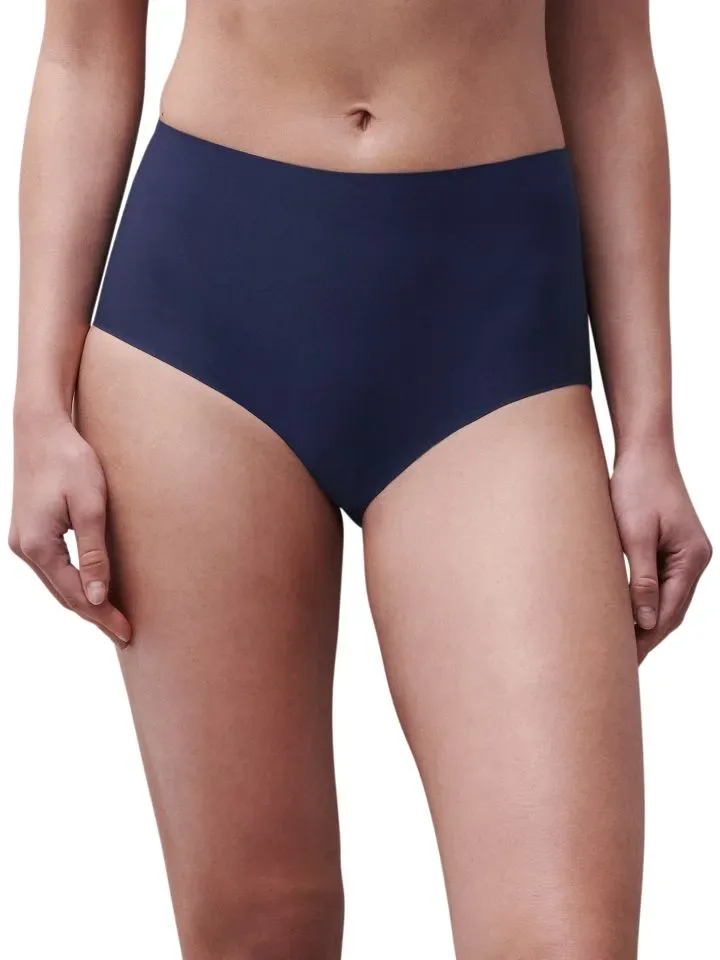 Chantelle softstretch Taille slip: Marine Blue, Taille model, naadloos ( TU: XS/XL ) ( CHAN.12 )
