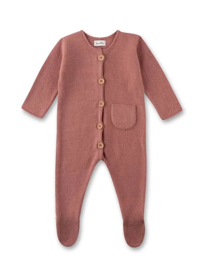 Sanetta new born overall, meisjes: merinowool ( SAN.165 )