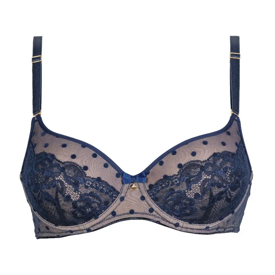 Dacapo voorgevormde BH: Deep Blue, Maestra, Europese Maten ( DAC.334 )