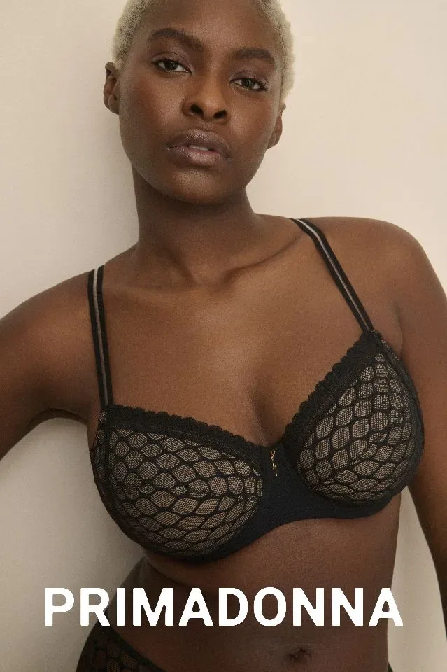 Prima Donna Twist BH: Nako, Zwart, 3delig model, Europese Maten ( PDO.438 )