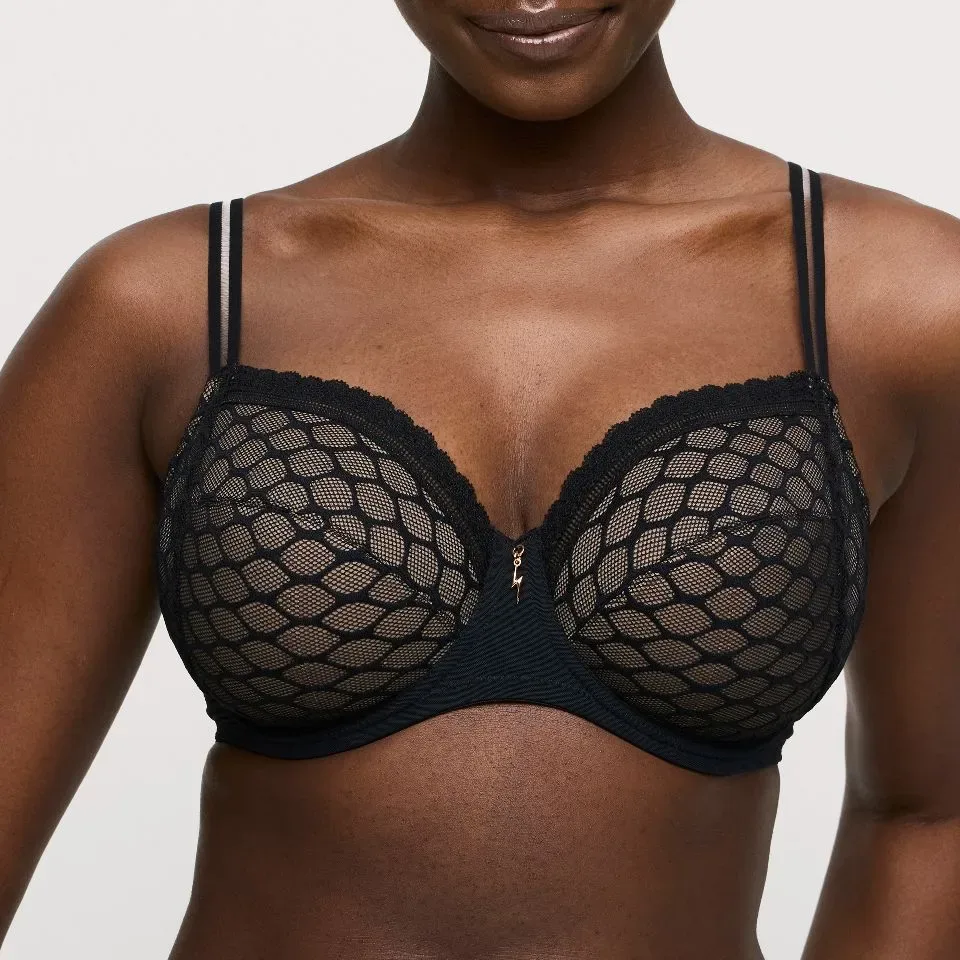 Prima Donna Twist BH: Nako, Zwart, 3delig model, Europese Maten ( PDO.438 )
