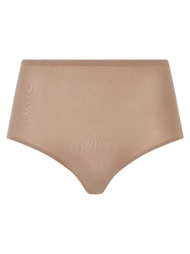 Chantelle softstretch Taille slip: Coffee Latte, naadloos ( TU: XS/XL ) ( CHAN.21 )