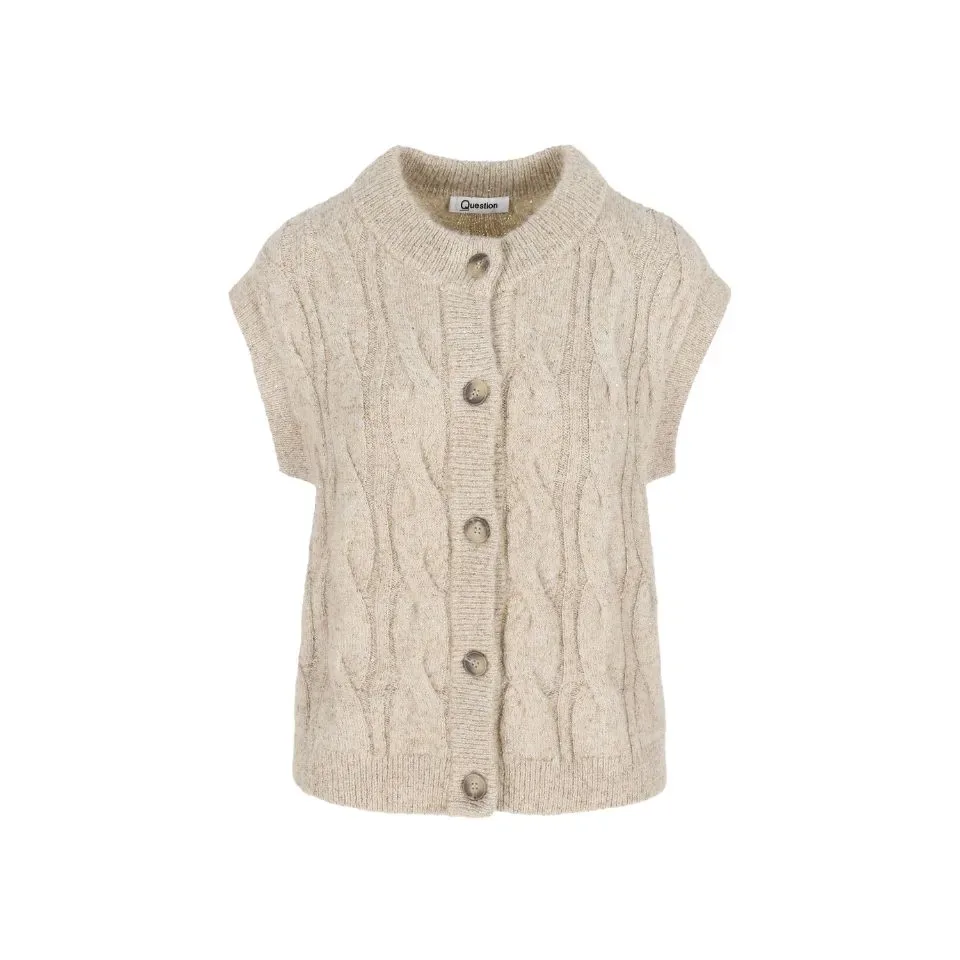 Punto One Question: Ona, Gilet zonder mouwen, Beige ( ONE.61 )