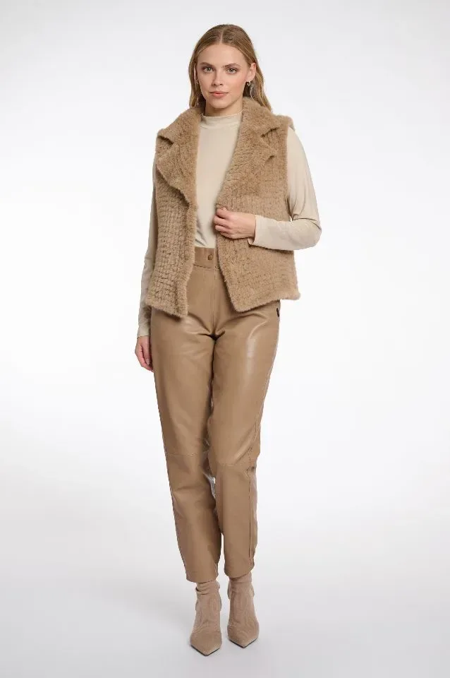 Rino & Pelle Gilet zonder mouwen: Keasha, Misty nude ( RINO.93 )