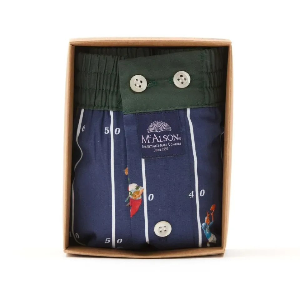 MC Alson Boxershort Heren: American Football, Los model met ingewerkte slip ( MCA.54 )