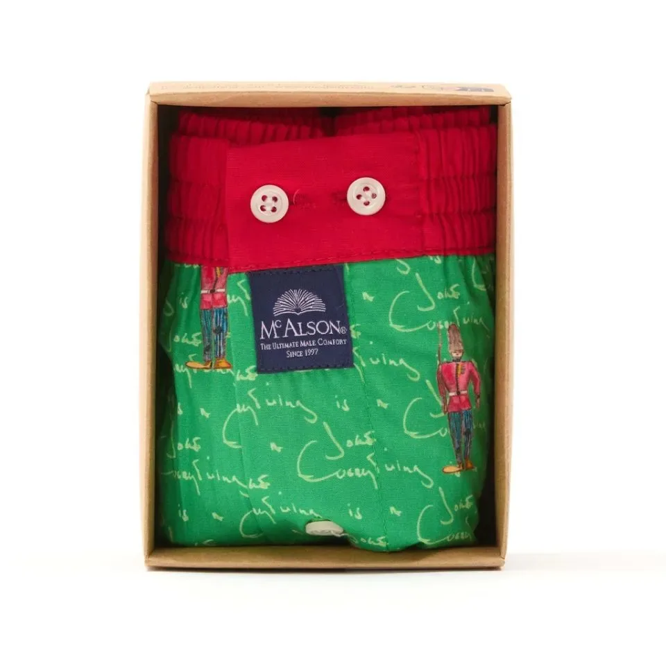 MC Alson Boxershort Heren: Kings Guard, Los model met ingewerkte slip ( MCA.53 )