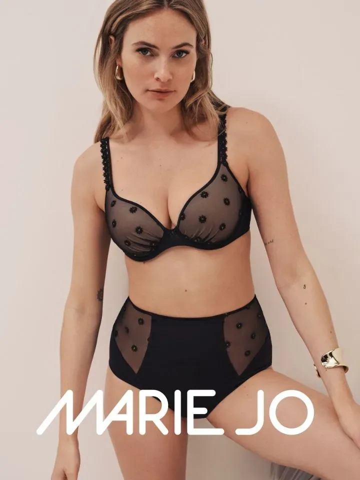 Marie Jo Taille Slip: Daisy, Zwart ( MJO.319 )