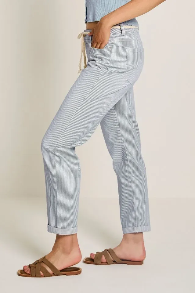 Para Mi Broek Bobby: Spring Stripes, Light Blue, L30 ( PARA.393 )