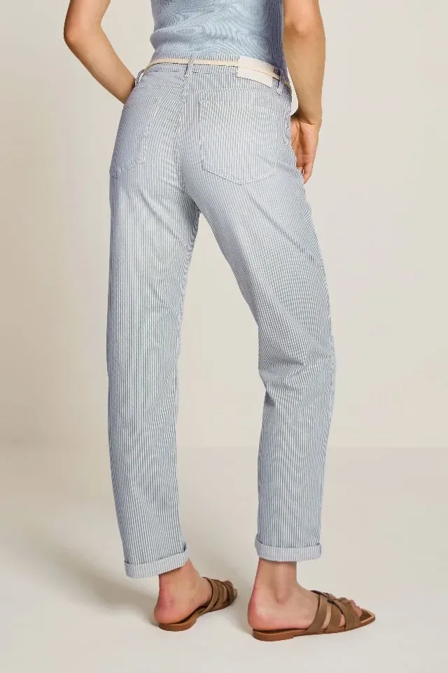 Para Mi Broek Bobby: Spring Stripes, Light Blue, L30 ( PARA.393 )