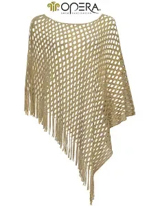 Opera Dames strandkleed: Lurex goud ( SUNF.231 )