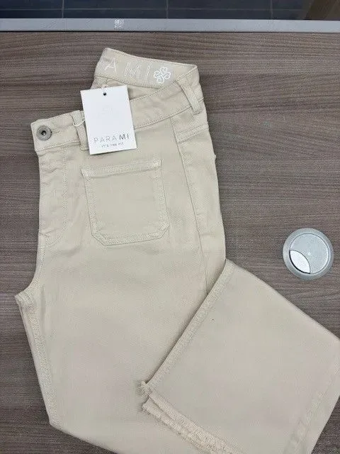 Para mi broek: Mila pocket, Summerlight, Sand color, L28 ( PARA.396 )