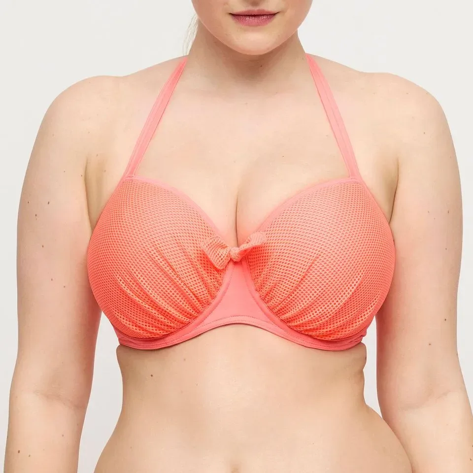 Prima Donna Bikini Top: Rivas, Neon Fiesta, Balconette, voorgevormd, europese maten ( pdo.489 )