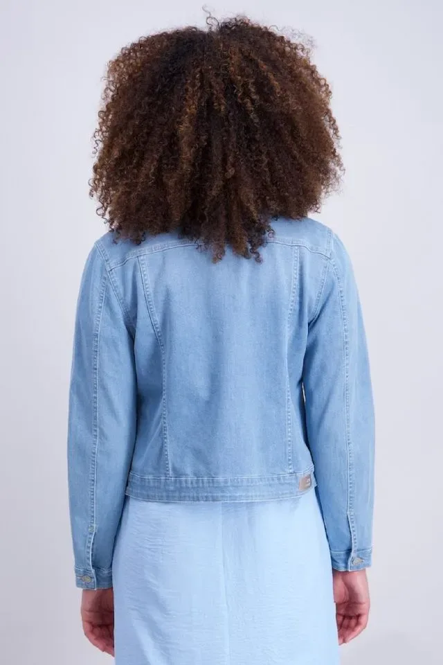 Signe Nature Jeans Jas: Licht blauw ( Signe.1362 )