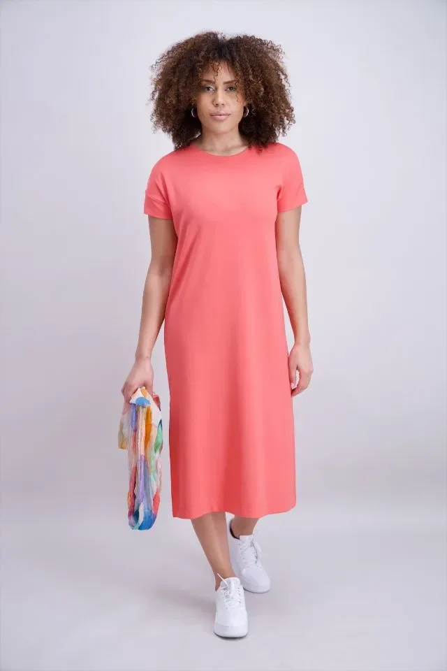 Signe Nature Kleed: Koraal, Tricot ( Signe.1372 )