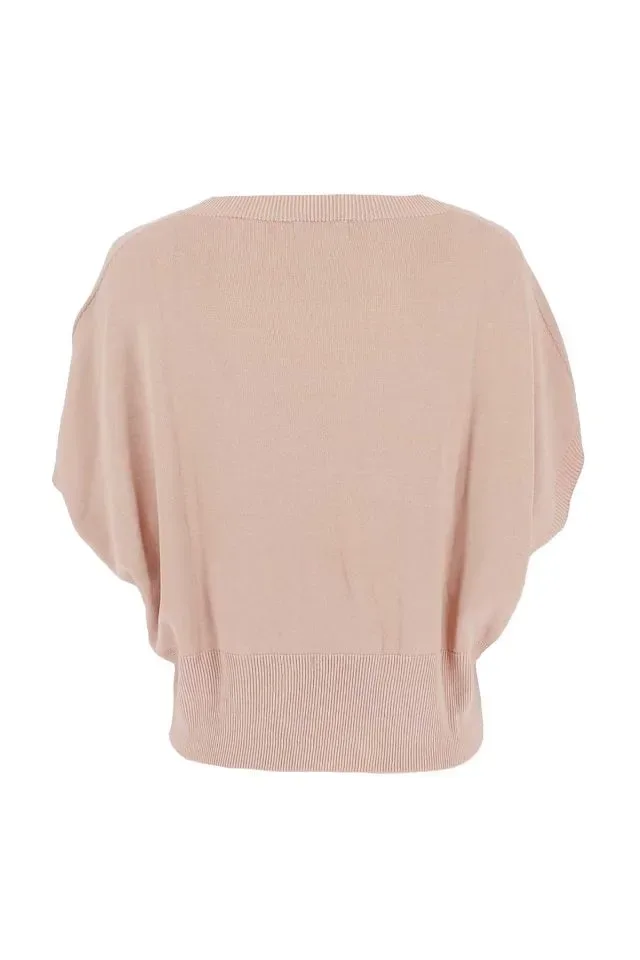 Signe Nature zomer pull: Rose, aangesneden mouw ( Signe.1379 )