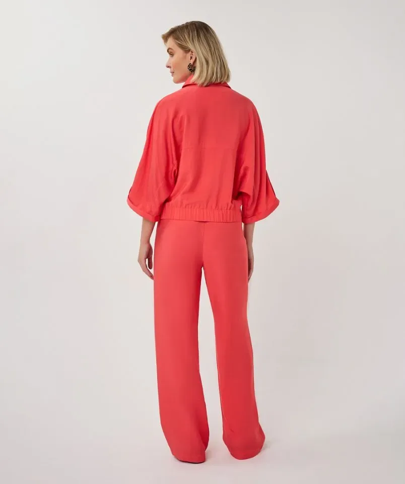 Esqualo Blazer: Koraal, korte mouw ( ESQ.320 )