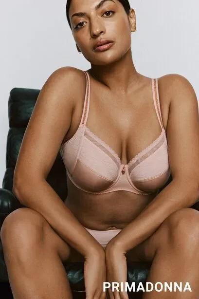 Prima Donna Bh Full Cup: Briana, Pearly Pink color, Europese Maten ( pdo.498 )