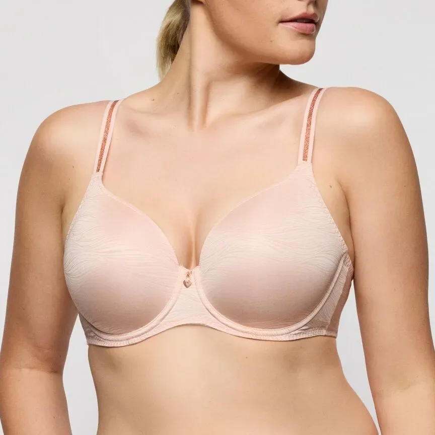 Prima Donna Bh Voorgevormd, hartvorm: Briana, Pearly Pink color, Europese Maten ( PDO.499 )