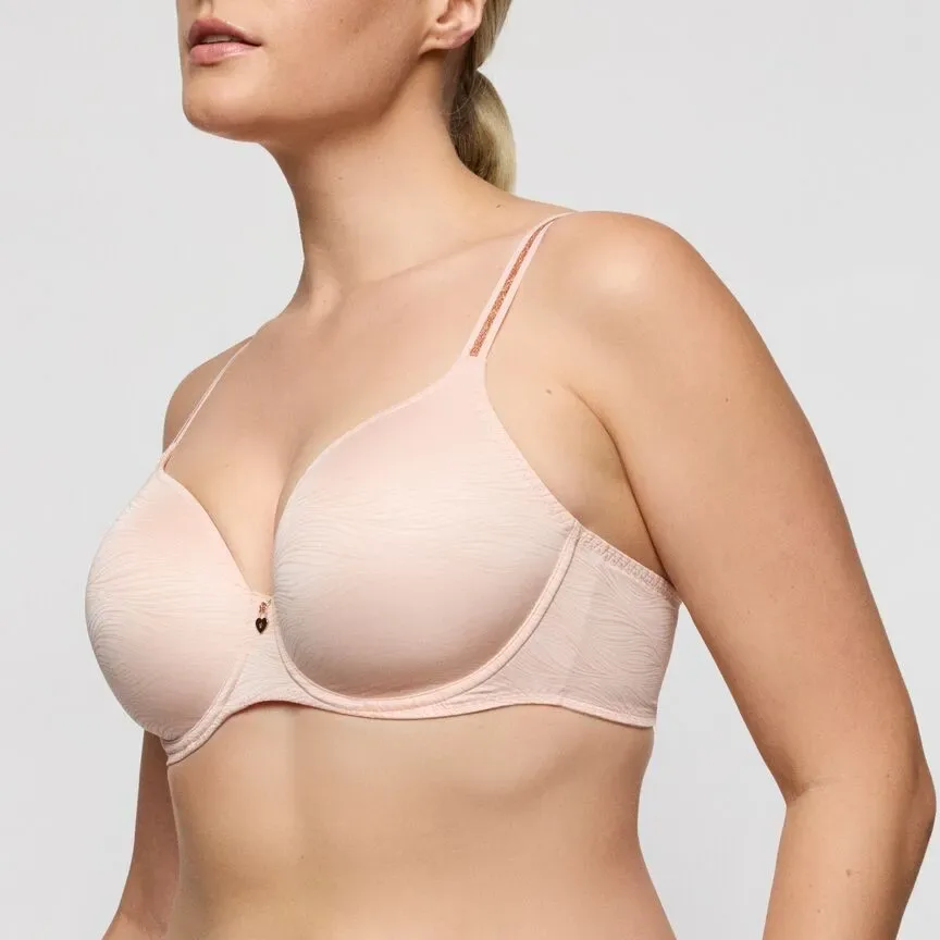 Prima Donna Bh Voorgevormd, hartvorm: Briana, Pearly Pink color, Europese Maten ( PDO.499 )