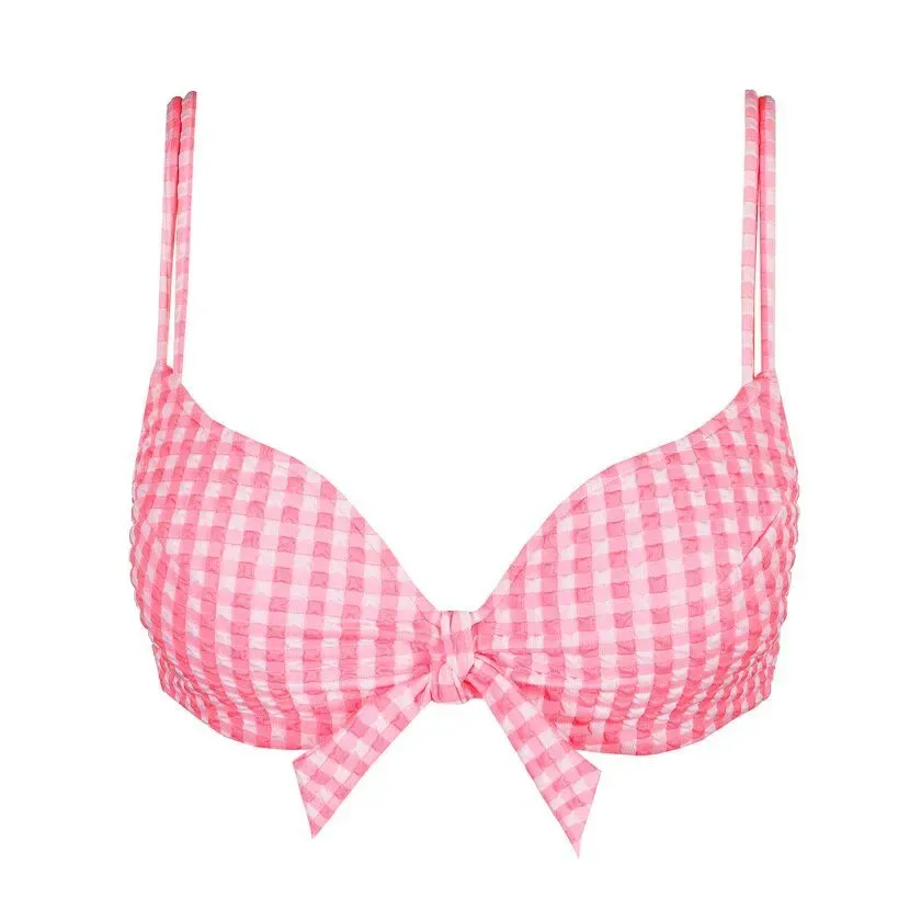 Marie Jo Swim Bikini Top ( hartvorm ): Mary Lynn, Rose Gingham, europese maten  mjo.341