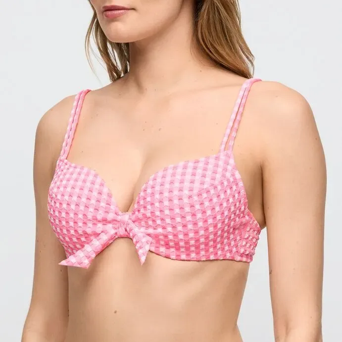 Marie Jo Swim Bikini Top ( hartvorm ): Mary Lynn, Rose Gingham, europese maten  mjo.341