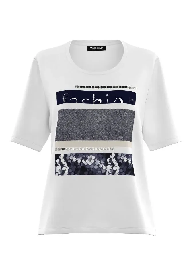 Frank Walder T-shirt: Korte mouw ( WAL.92 )