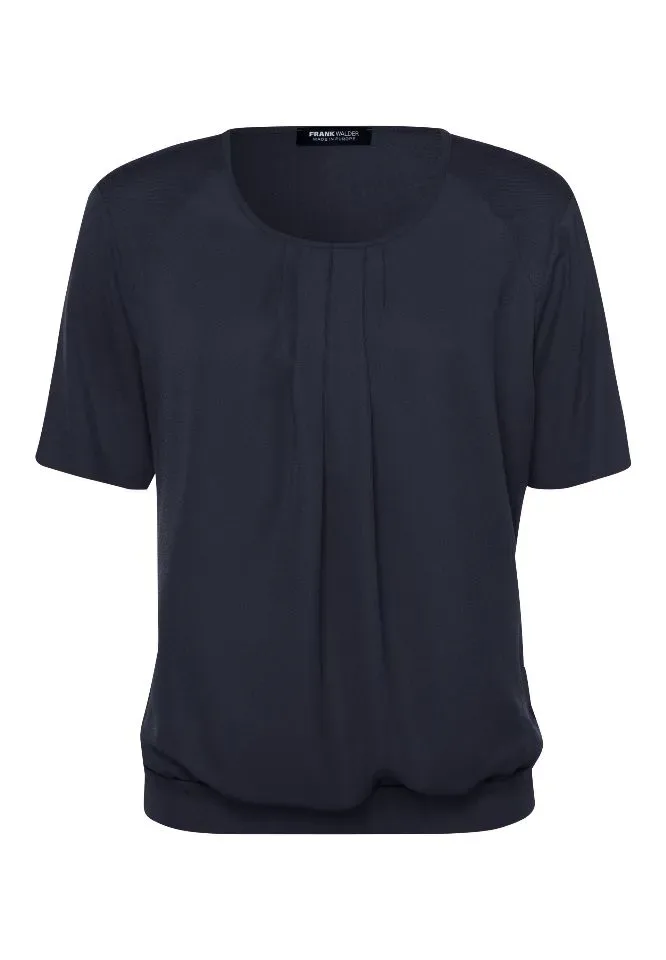 Frank walder T-shirt: Blauw ( WAL.95 )