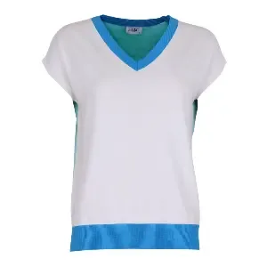 She goes lala shirt, gebreid, Blauw ( SHE.29 )
