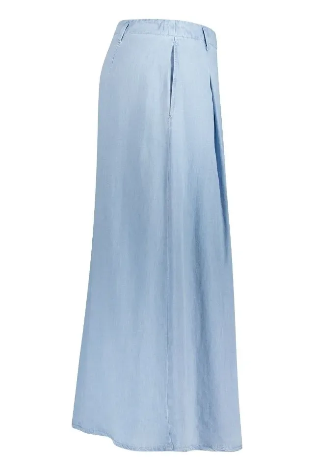 Gardeur Dames Jeans rok: NIDIN3, Licht blauw ( Katoen / Linnen ) ( GAR.33 )