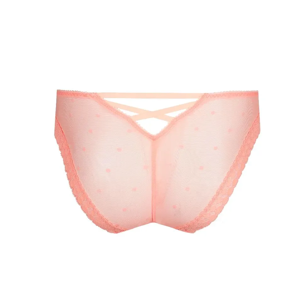 Marie Jo Slip Rio: Annaelle, Neon Peach, laag model ( MJO.387 )
