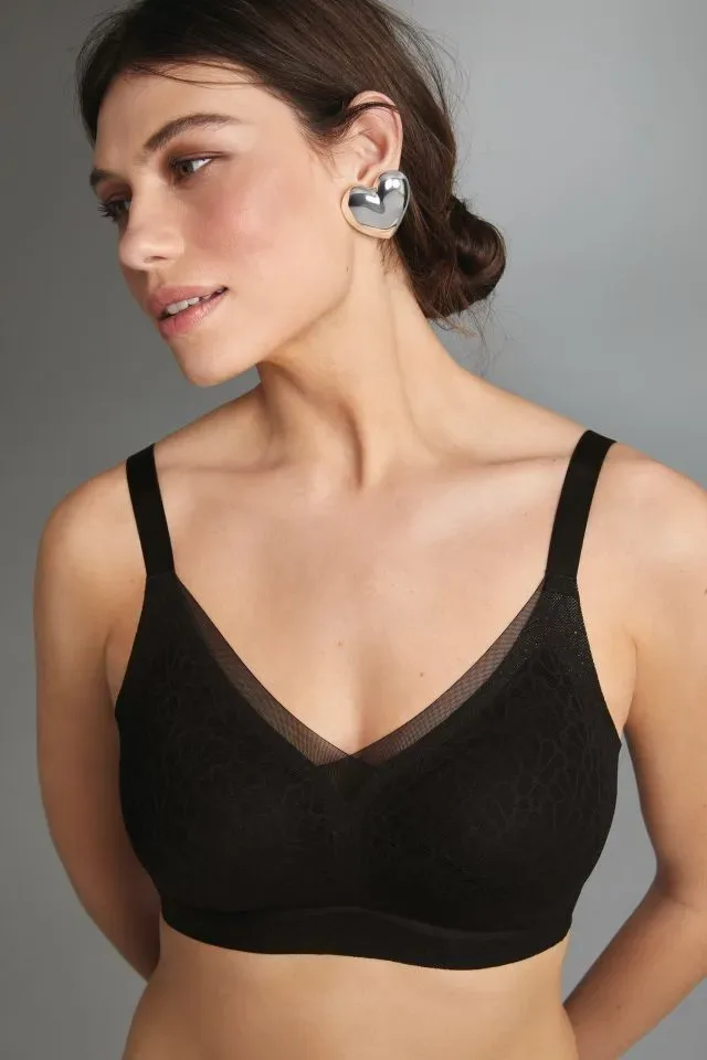 Anita Comfort BH: Essential Smart, Smart rose of Zwart, Zonder beugel ( ANI.544 / ANI.545 )