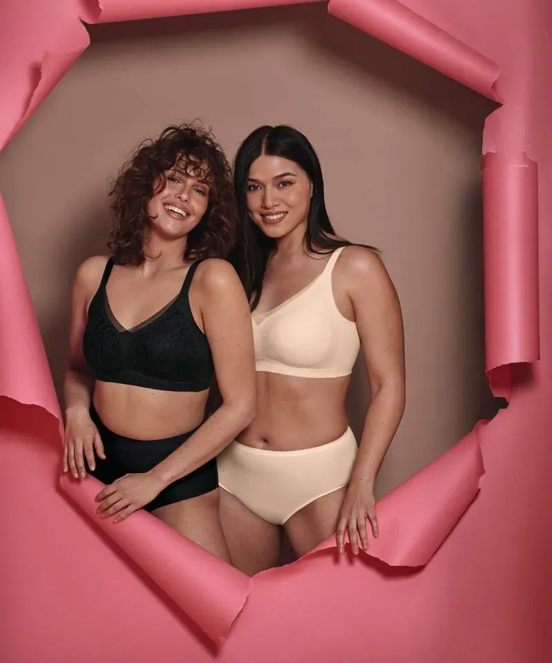 Anita Comfort BH: Essential Smart, Smart rose of Zwart, Zonder beugel ( ANI.544 / ANI.545 )