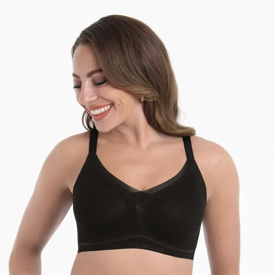 Anita Comfort BH: Essential Smart, Smart rose of Zwart, Zonder beugel ( ANI.544 / ANI.545 )