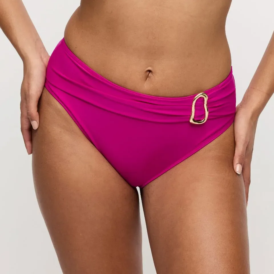 Prima Donna Swim Bikini Taille Slip: Uvita, Deep Magenta, ( PDO.538 )