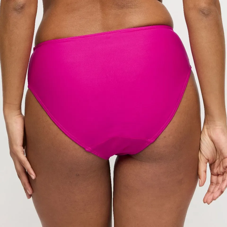 Prima Donna Swim Bikini Taille Slip: Uvita, Deep Magenta, ( PDO.538 )