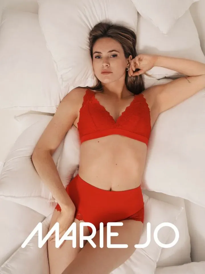 Marie jo Slip Taille: Soft Studio, naadloos, Treu Red, gladde kant ( MJO.405 )