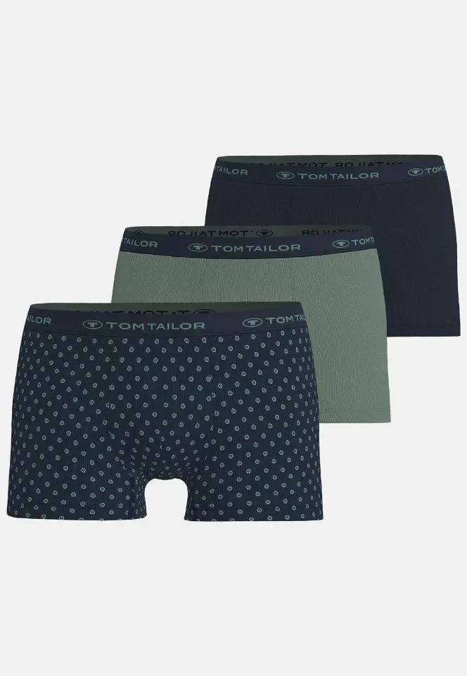 Tom Tailor Boxer: 3 pack, Korte bil ( tom.54  )