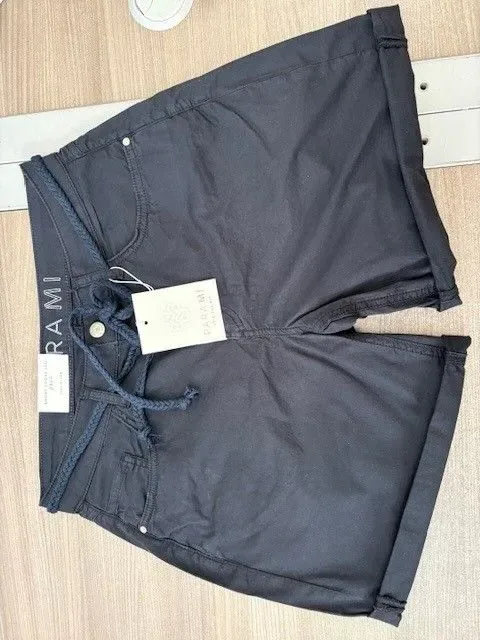 Para Mi Short: Bobby Short, Navy, L8, Casual Cotton ( PARA.408 )