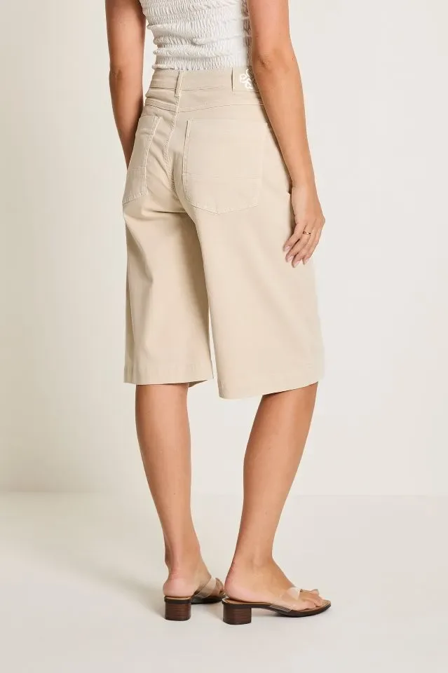 Para mi Jeans Short ( Jorts ): Nola Jorts, Sand, L19 ( PARA.412 )