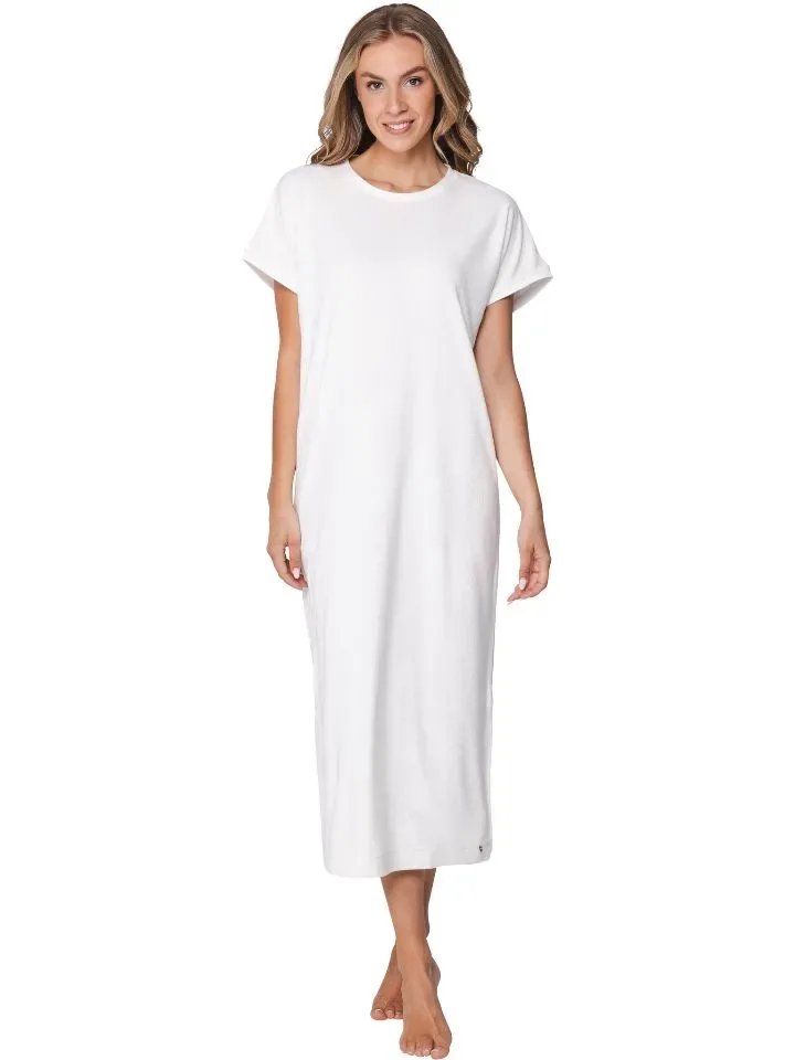 Pastunette Beach kleed: Off White, badstof, lengte 125cm( PAS.152 )